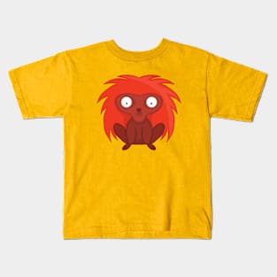 Cute Lion Tamarin Kids T-Shirt